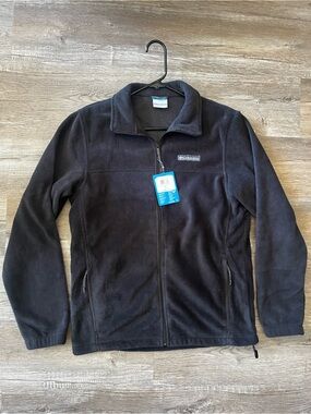 Columbia Black Full-Zip Fleece Jacket